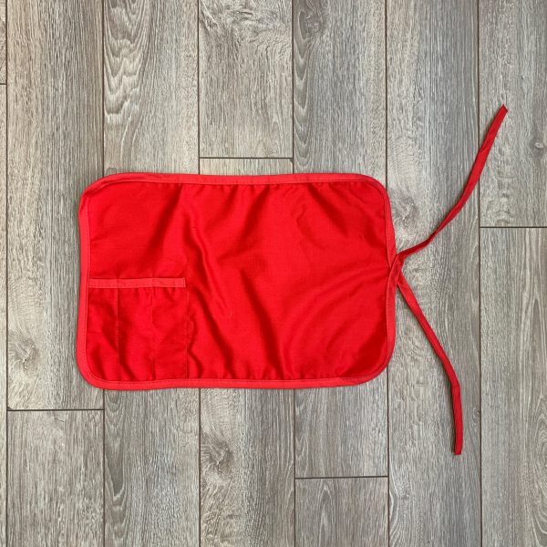 Custon Placemat 4 pockets Red- Made in Canada by Tex-fab