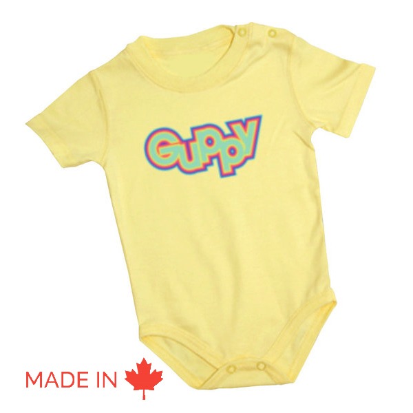 Custom Bodysuit for Baby Short-Sleeve - Made in Canada - Tex-Fab